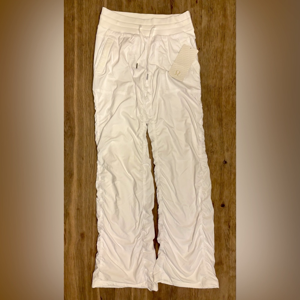 Lululemon White Studio Pant II - Size 4- NWT